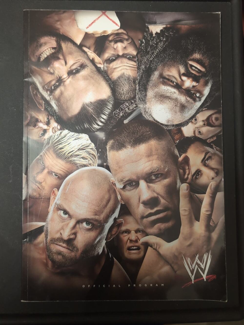 WWE Official Program 2013 John Cena CM Punk Wrestling Live Event AJ Roman HHH
